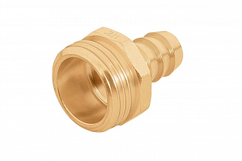 Латунный коннектор Truper для шланга 1/2" папа CM-1/2B 12702