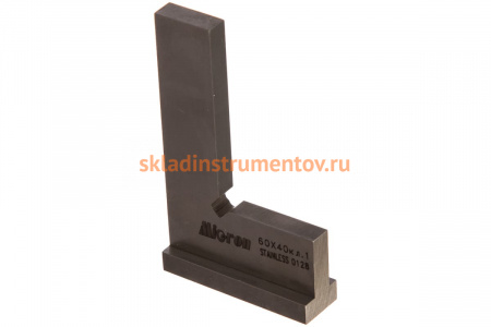 Поверочный угольник Micron УШ 60х40 кл.1 МИК 45693
