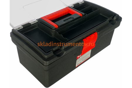 Пластиковый ящик для инструмента, 13 дюймов, 33 х 17.5 х 12.5 см КУРС 65503