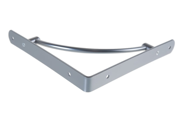 Угловой полкодержатель JET 206W сталь, хром PW206S.222CP99