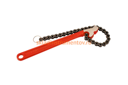 Цепной ключ до 114 мм, L=360 мм двойные губки Virax 14100