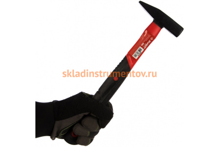 Молоток Зубр МАСТЕР кованый с фибергласовой рукояткой, 0,3кг 20020-03