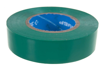 Изолента Зубр ЭЛЕК-20 ПВХ не поддерживает горение 20м /0 16x19мм/ зеленая 1234-4_z02