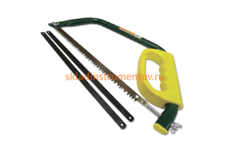 Универсальная пила SANTOOL с тремя полотнами по металлу и дереву 300 мм 030306-001-300