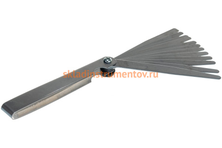 Набор щупов VOREL 13 предметов, 0,05-1,0мм 15130