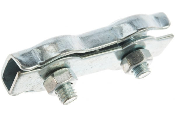 Зажим троса двойной, оцинкованный (15 шт; 8 мм; ТФ5) Зубр 4-304445-08 Зажим троса двойной, оцинкованный (15 шт; 8 мм; ТФ5) Зубр 4-304445-08