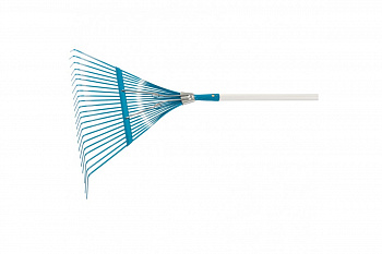 Веерные стальные грабли PALISAD 540х1450 мм, 24 плоских зуба LUXE 617905