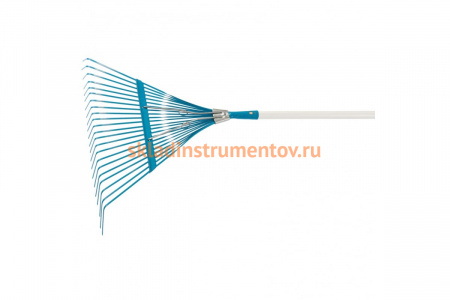 Веерные стальные грабли PALISAD 540х1450 мм, 24 плоских зуба LUXE 617905