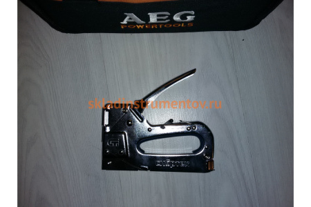 Мебельный металлический регулируемый степлер, тип скобы 53, 4-14мм СИБРТЕХ 40101