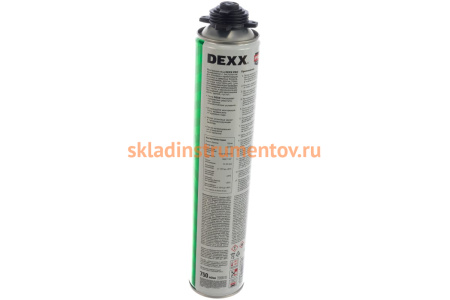 Монтажная пена DEXX PRO 750 мл, пистолетная, всесезонная 41126
