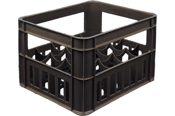 Ящик Тара.ру п/э 420х340х270 пивной, новый, чёрный 00430