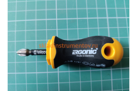 Рукоятка для битодержателя 1/4" Felo Ergonic Stubby 43802540