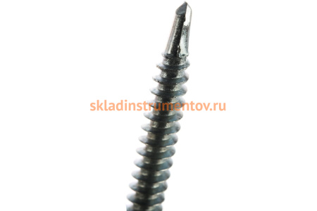 Саморезы с прессшайбой и сверлом по листовому металлу 200 шт. (4,2х41 мм; PH2) ЗУБР 4-300211-42-041