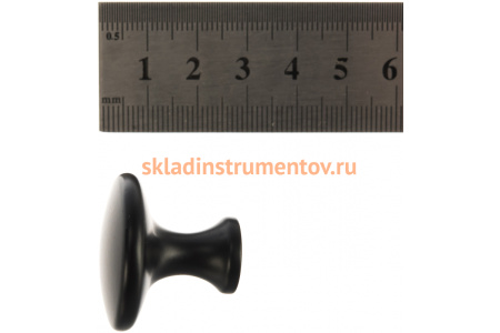 Ручка-кнопка JET 161 матовая черная RQ161Z.025BL55