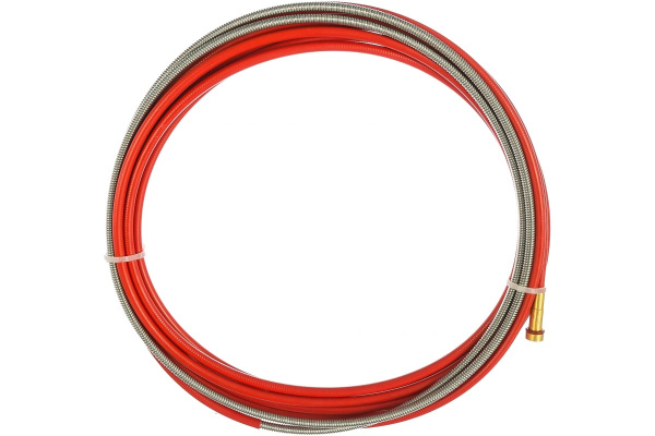 Канал направляющий (5 м; 1.0-1.2 мм; сталь; красный) Foxweld 2828