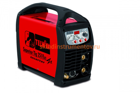 Сварочный аппарат TELWIN SUPERIOR TIG 251 DC-HF/LIFT VRD 400V 816029