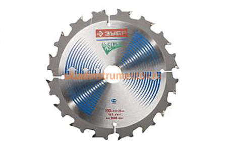 Диск пильный  "быстрый рез" по дереву (250х30 мм; 24Т) ЗУБР 36901-250-30-24