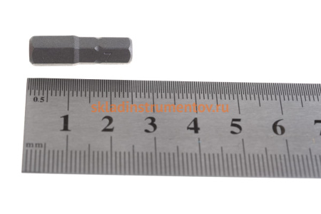 Вставка-бита 1/4"DR шестигранная, H7, 25 мм Ombra 514270