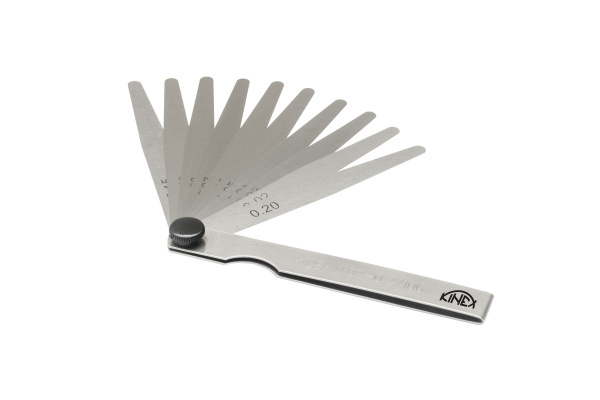 Набор щупов Kinex 0.03-1.0мм, 100мм, 32шт 1131-02-032