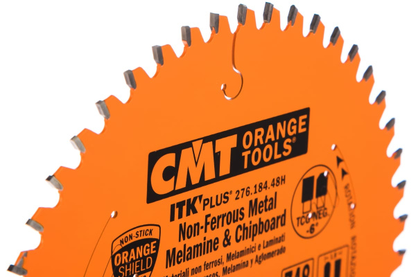 Диск пильный по алюминию (184x1.8/1.2x20 мм; Z48; TCG NEG -6) CMT 276.184.48H