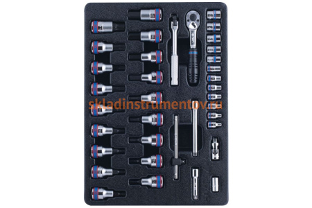 Набор инструментов в красной тележке, 95 предметов KING TONY 931A-010MR-MA