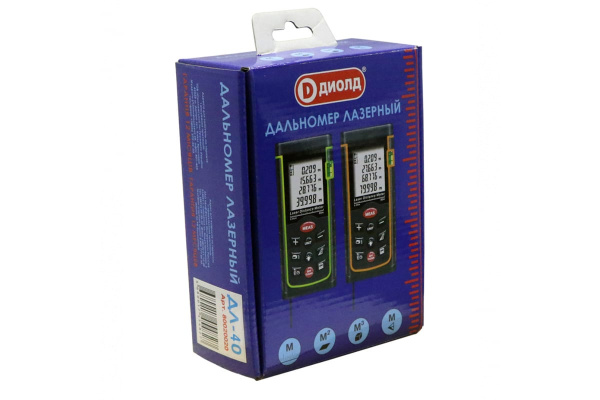Лазерный дальномер ДИОЛД ДЛ-40 80020010