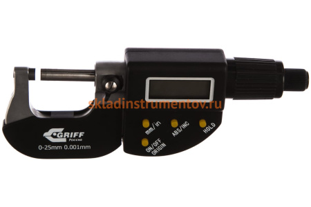 Микрометр GRIFF МКЦ 25 ГОСТ 6507-90 017112