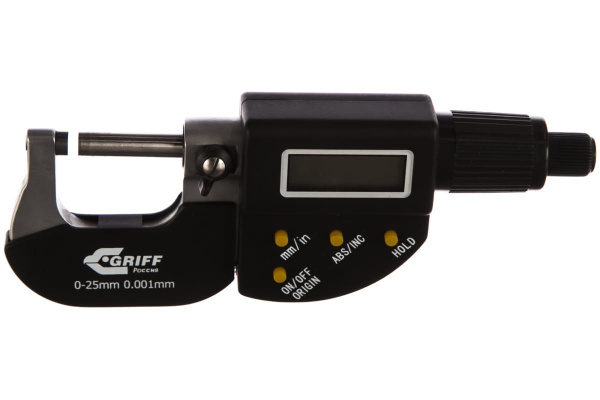 Микрометр GRIFF МКЦ 25 ГОСТ 6507-90 017112