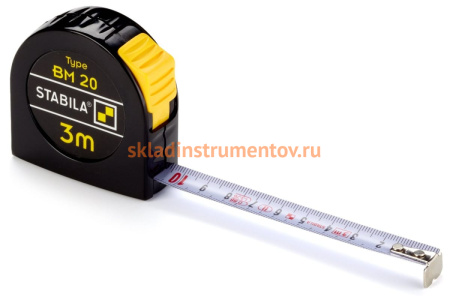 Рулетка STABILA тип BM 20 3м х 12,5мм 16445