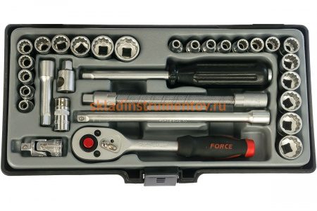 Набор инструментов с 12-ти гранными головками FORCE 2312