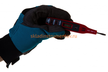 Цифровой тестер напряжения со световым индикатором Зубр "МАСТЕР" 45240