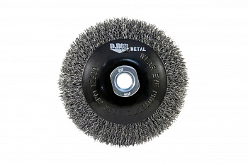 Щётка коническая гофрированная METAL Standard (100 мм; М14) для УШМ D.BOR D10-MS-100-M14-030