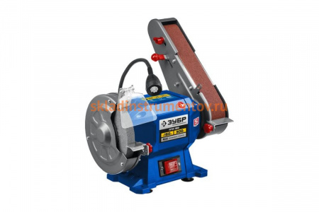 Заточной станок с шлифовальной лентой ЗУБР d150 мм, 300 Вт, ПТЛ-150