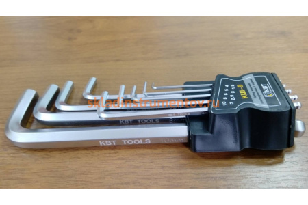 Набор шестигранных ключей с шаром КВТ КШ-9 78368