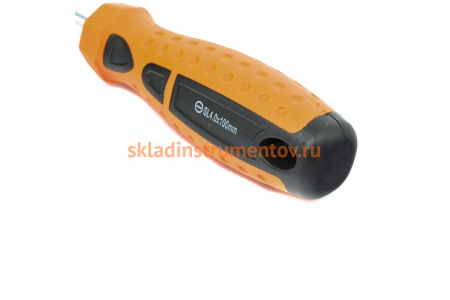 Отвертка SL4.0х100мм, CrV, 2-х компонентная рукоятка SPARTA Point 11763