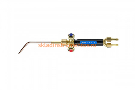 Ацетиленовая горелка ПТК Г2-4М-01 с 4-мя цельнотянутыми наконечниками 00000030297