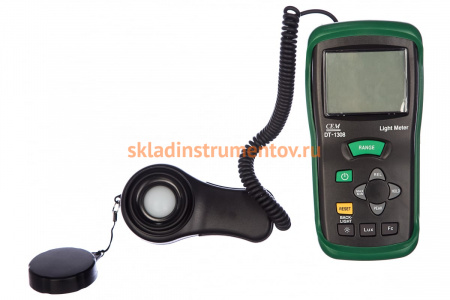 Измеритель уровня освещения (люксметр) СЕМ DT-1308 480243