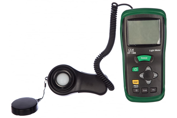 Измеритель уровня освещения (люксметр) СЕМ DT-1308 480243