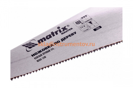 Ножовка Matrix по дереву 400 мм 23556