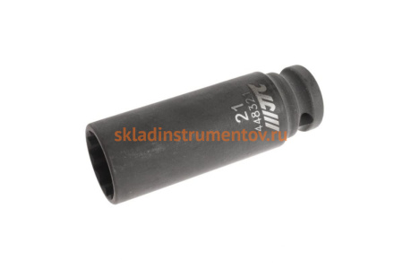 Головка торцевая 1/2” 21 12-ти гранная ударная тонкостенная L=82мм JTC 448321