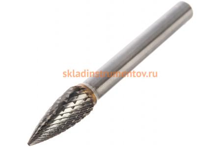 Бор-фреза форма G парабола с заостренной головой (8x19 мм; хвостовик 6 мм) D.BOR 9F-16080K02D