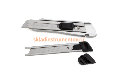 Нож с сегментированным лезвием Vira RAGE Auto lock 25 мм 831403