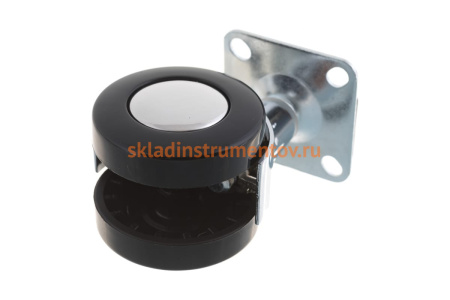 Колесная опора с тормозом, с площадкой для крепления JET 320B D51мм FU320B.051BL99