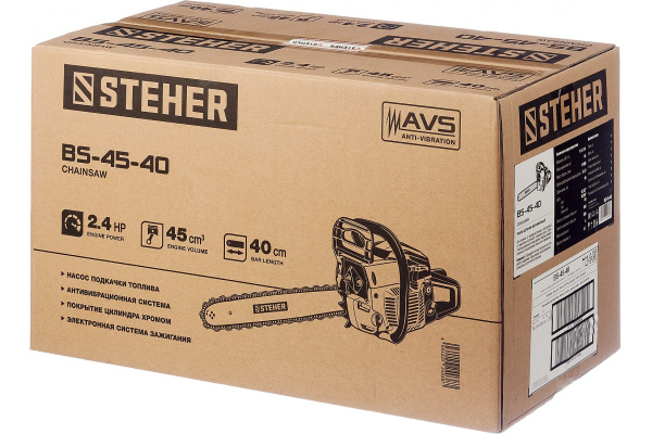 Бензопила STEHER BS-45-40