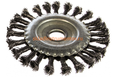 Кордщетка радиальная витая (150х22 мм) для МШУ REDVERG 6623615