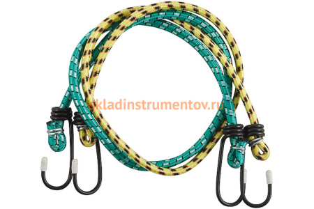 Резиновый крепежный шнур КУРС 2 шт., 60 см х 7 мм 64891