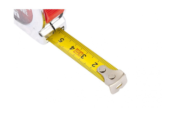 Рулетка 3 м x 13 мм Chrom MATRIX 31036