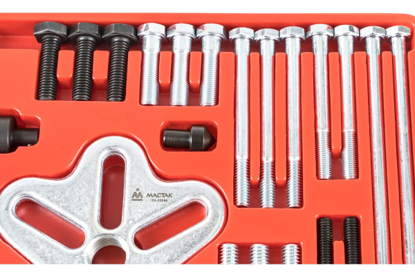 Съемник шкивов 25-100мм, 46шт МАСТАК 103-20046