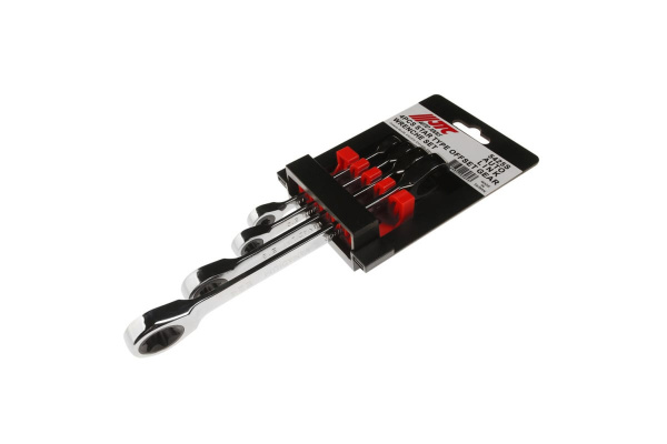 Набор накидных трещоточных ключей торкс 4 шт JTC-5425S