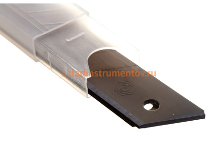 Лезвия сменные для ножей (25 мм; 7 сегментов) 5 шт. КОБАЛЬТ 242-052